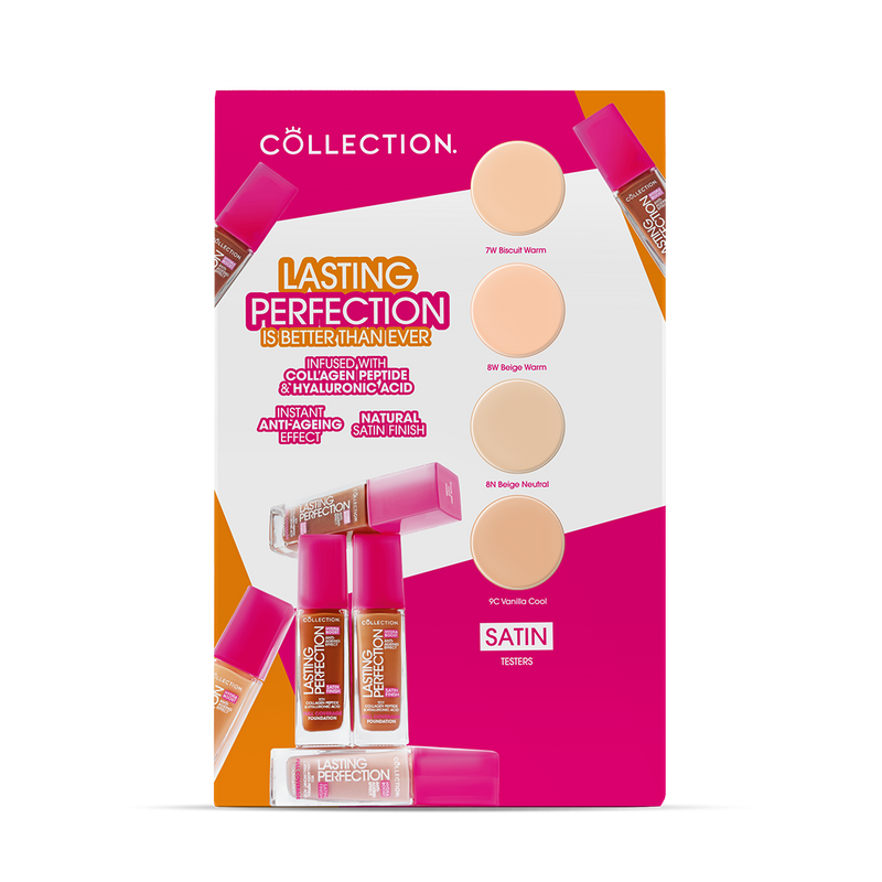 Lasting Perfection Satin Glow Foundation Sample