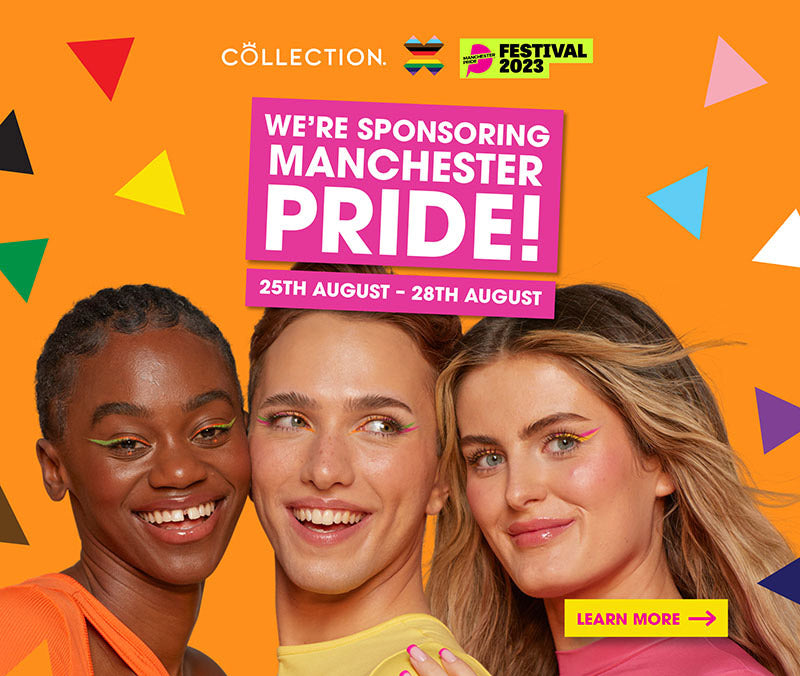 COLLECTION COSMETICS PROUDLY SPONSORS THE 2023 MANCHESTER PRIDE FESTIVAL