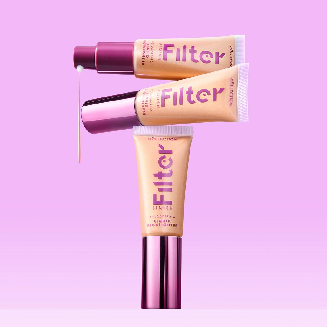 Filter Finish Holographic Liquid Highlighter