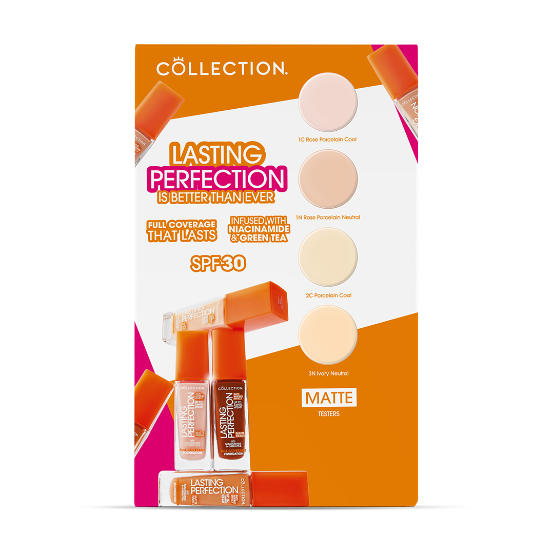 Sampling Foundation In Store Lasting Perfection Matte Foundation Sample | Collection Cosmetics