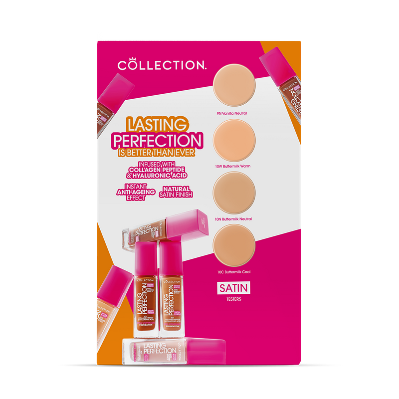 Lasting Perfection Satin Glow Foundation Sample