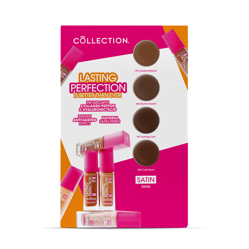 Lasting Perfection Satin Glow Foundation Sample