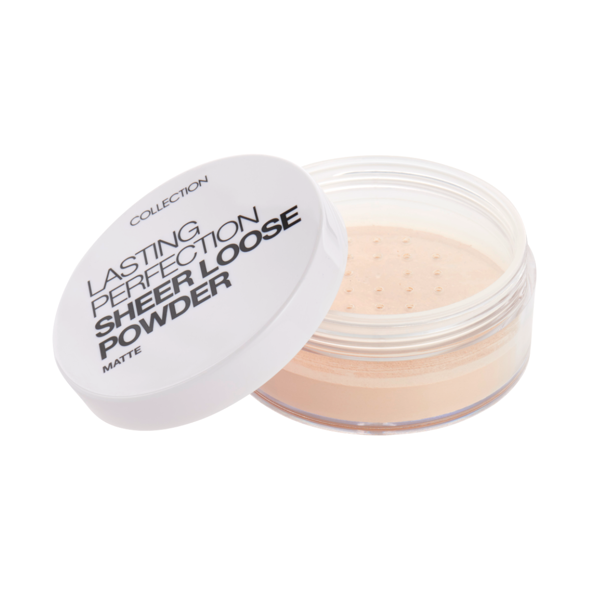 Translucent powder store